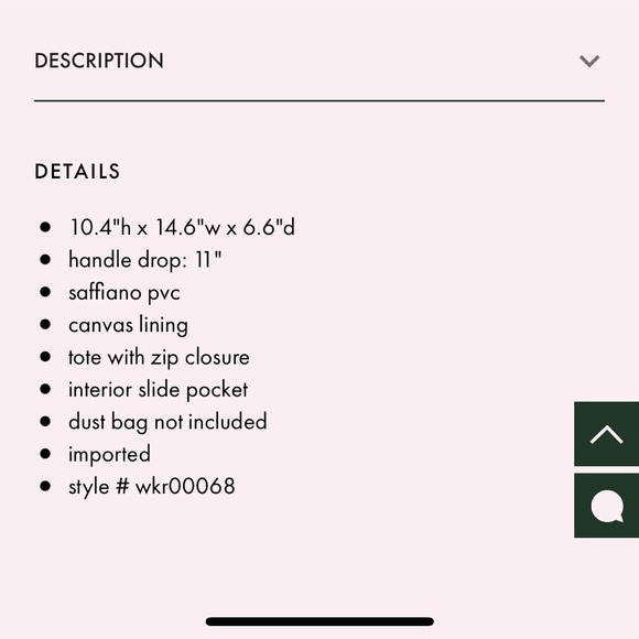 BRAND NEW NAVY NWT KATE SPADE LINK TOTE - Picture 2 of 3